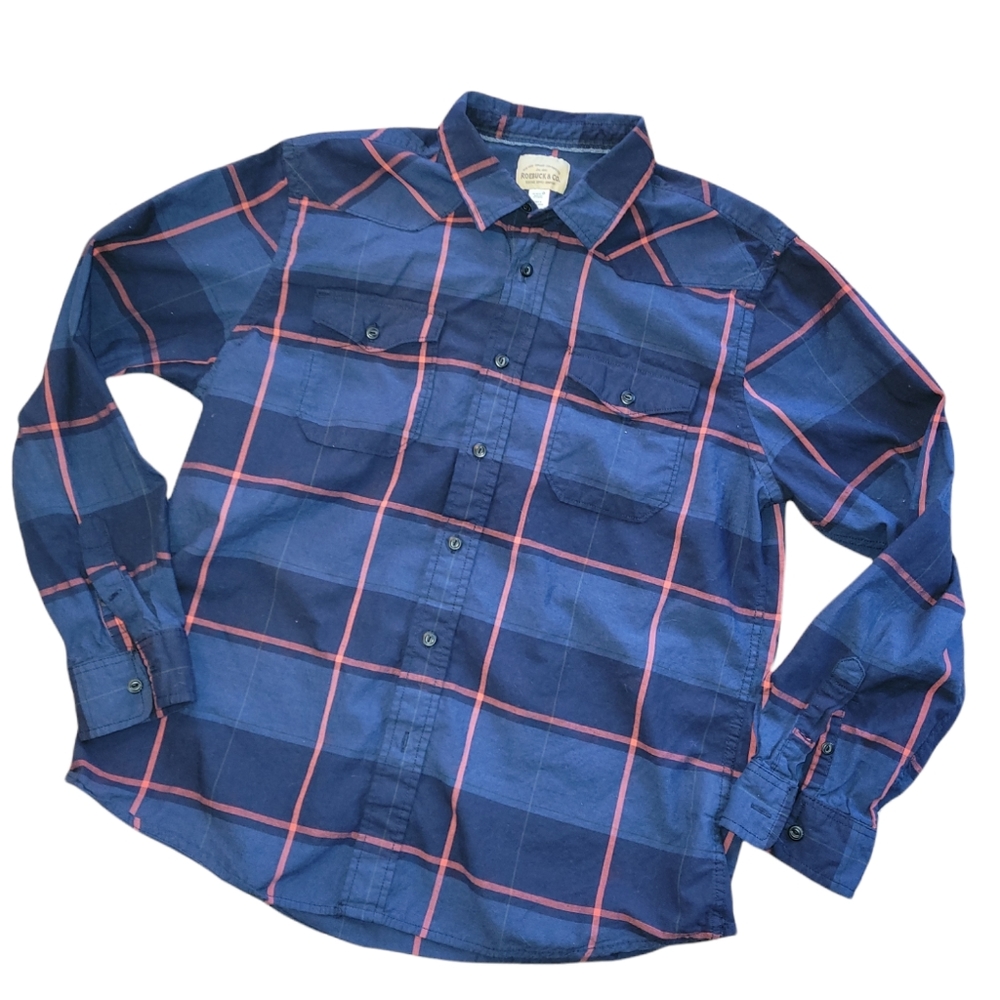 Roebuck & Co. Lightweight Cotton Long Sleeve Shirt sz XL